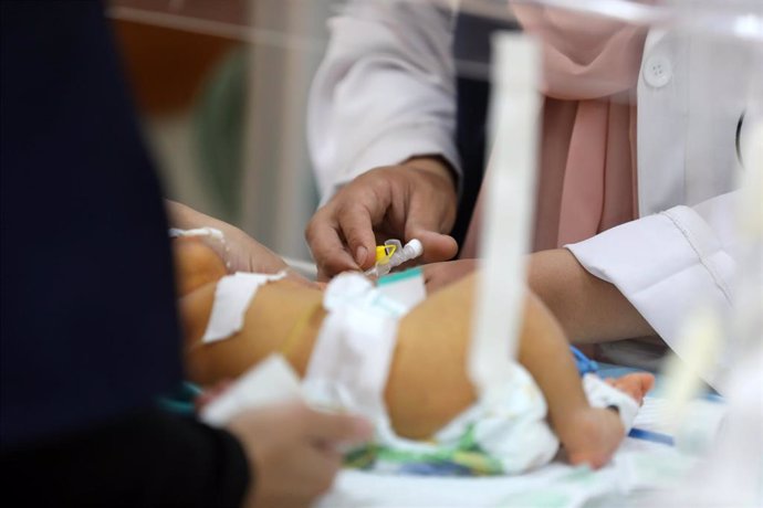 File - Archive image of a hospital in Gaza.