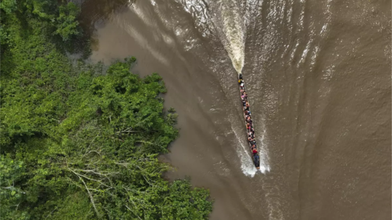 Ten migrants drown in a fast-flowing river while crossing the Darien River in Panama