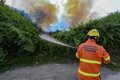 Two Italian firefighters die while extinguishing a fire in the south of the country