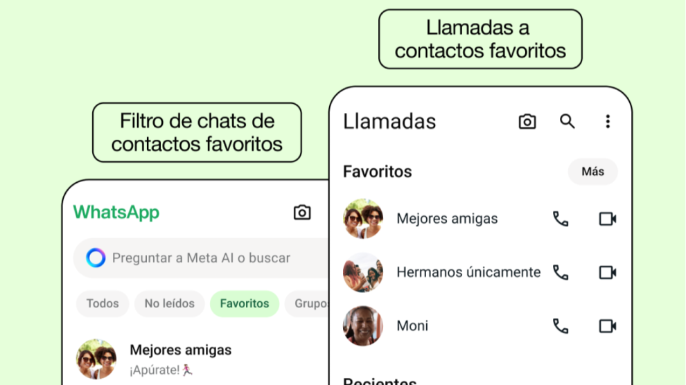 WhatsApp adds a new 'Favorites' feature in calls and chats