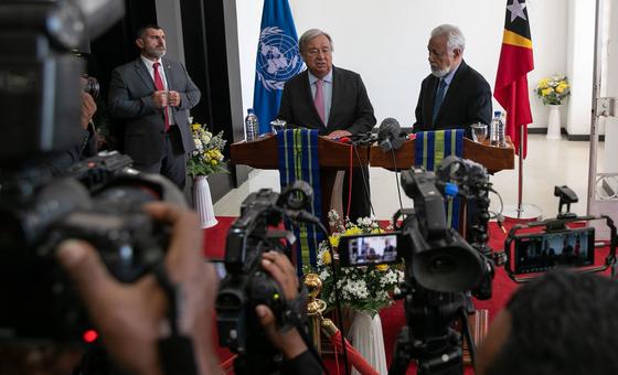 António Guterres highlights Timor-Leste's international influence