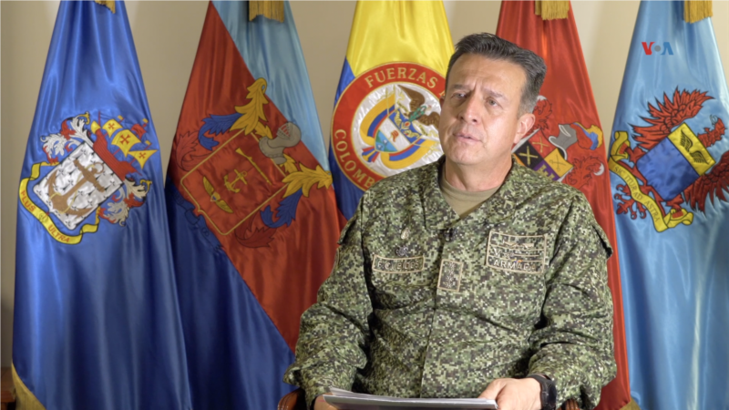 Colombia's new military chief on rising violence in the country