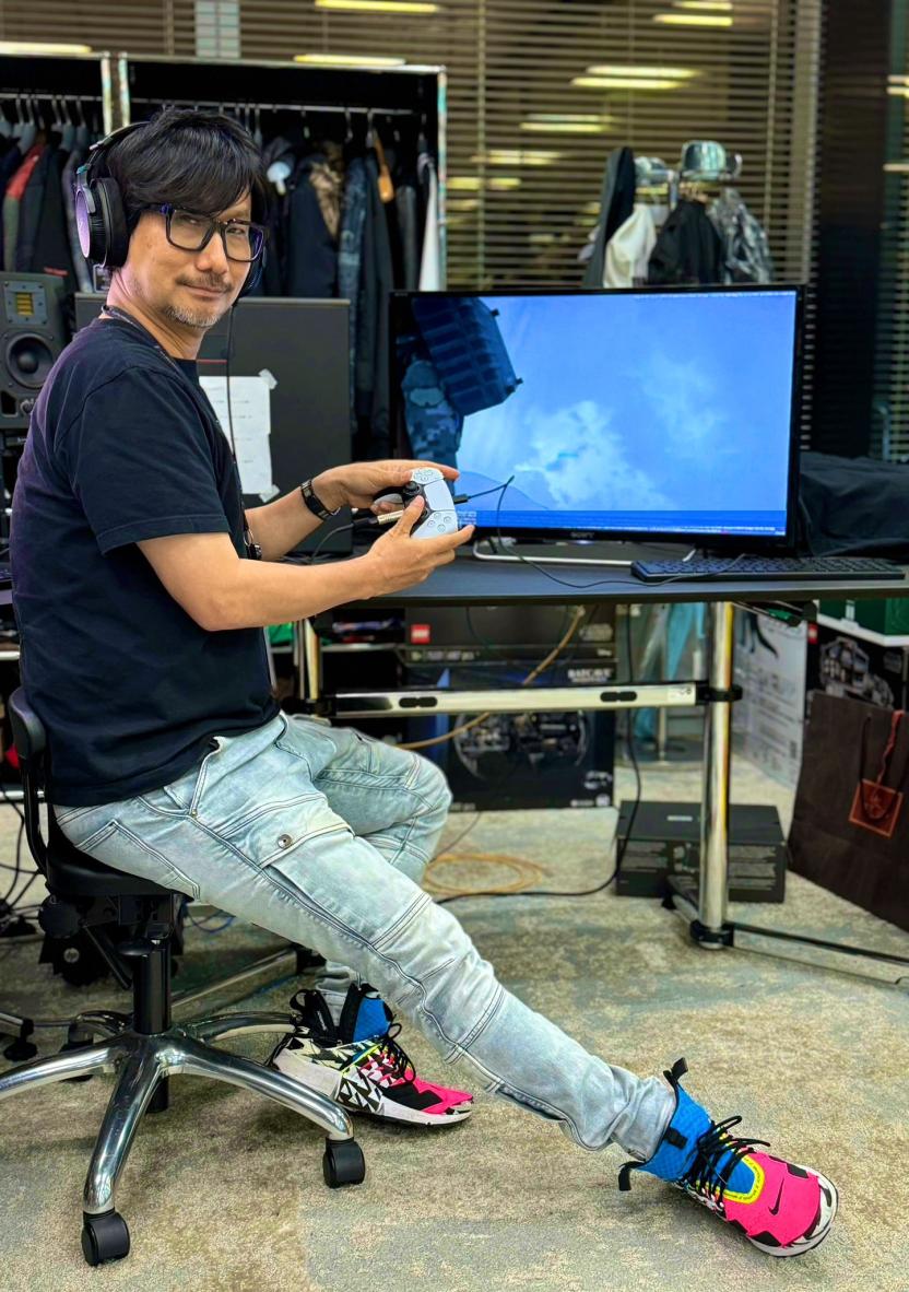 Is Hideo Kojima already playing on PlayStation 5 Pro?