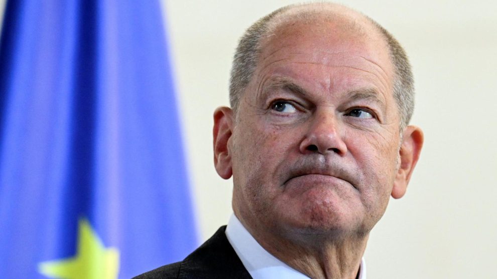 Germany's Socialist Chancellor Olaf Scholz in Berlin on Wednesday.