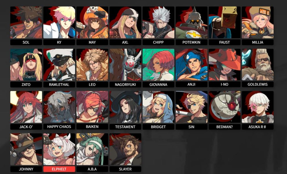 Guilty Gear -Strive- Nintendo Switch Edition will include the 15 original characters and the 13 DLC