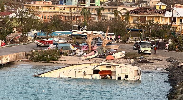 Hurricane Beryl has wreaked havoc on Union Island in Saint Vincent and the Grenadines.