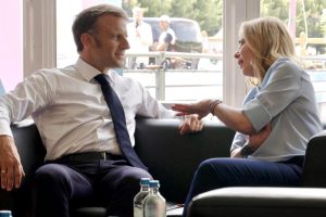 Macron and Meloni discuss the Middle East and Venezuela in a meeting on the sidelines of the Olympics