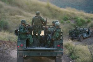 Mexican Army admits to having suffered casualties from bombs dropped by cartel drones