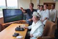 North Korean leader oversees test of improved rocket launch system