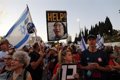 Thousands of protesters demand a deal to release hostages outside Netanyahu's residence