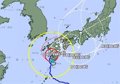 Typhoon Shanshan disrupts rail links in Japan as it continues westward