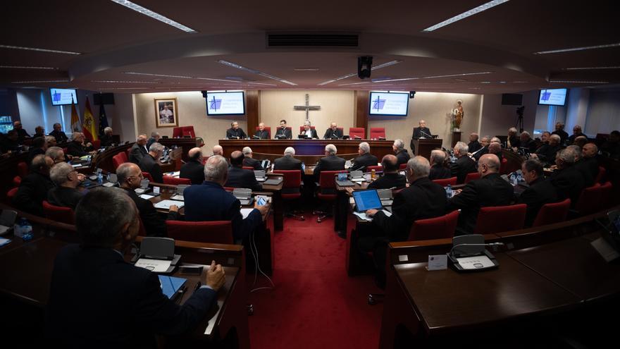 Bishops at the headquarters of the Episcopal Conference