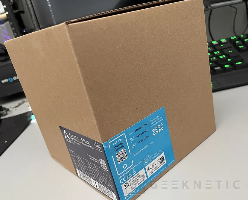 Geeknetic Arctic P14 Max Fan Review 1