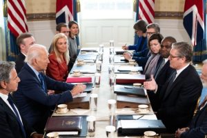 Biden meets UK's Starmer to discuss Ukraine and Israel