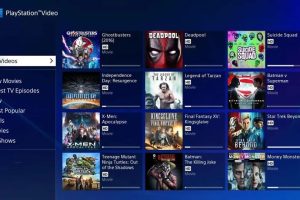 Some time ago, PlayStation deleted TV shows and movies paid for by users