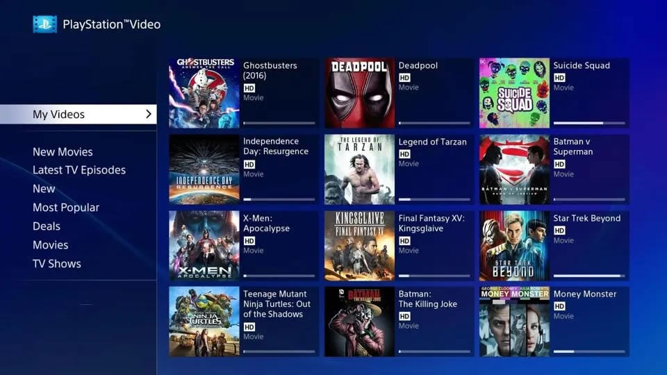 Some time ago, PlayStation deleted TV shows and movies paid for by users