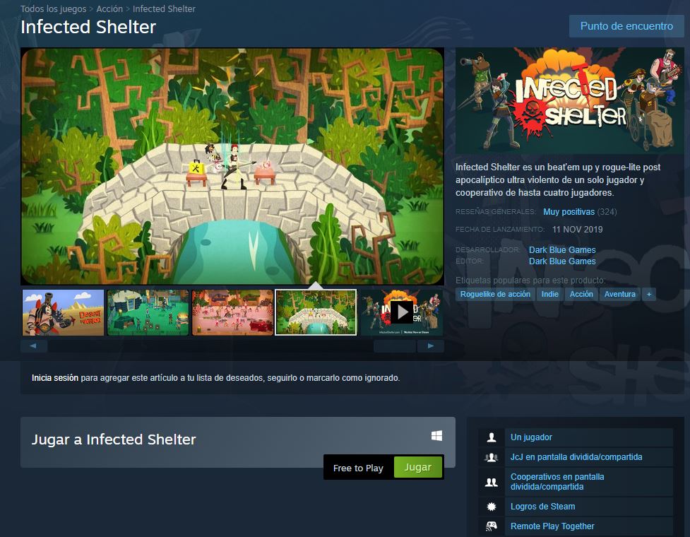 PC players can get Infected Shelter for free on Steam