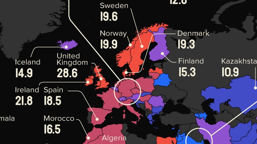 Google Maps of the countries that insult the most and the most rude cities: watch out for Spain