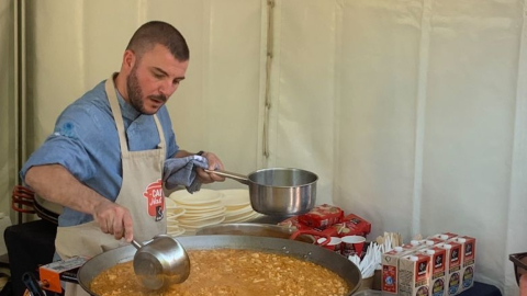 Grupo Gallo's new natural seafood broth takes centre stage at the 63rd Sueca International Valencian Paella Competition