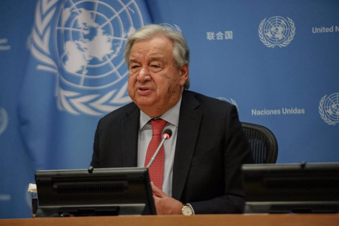 The Secretary-General of the United Nations, António Guterres