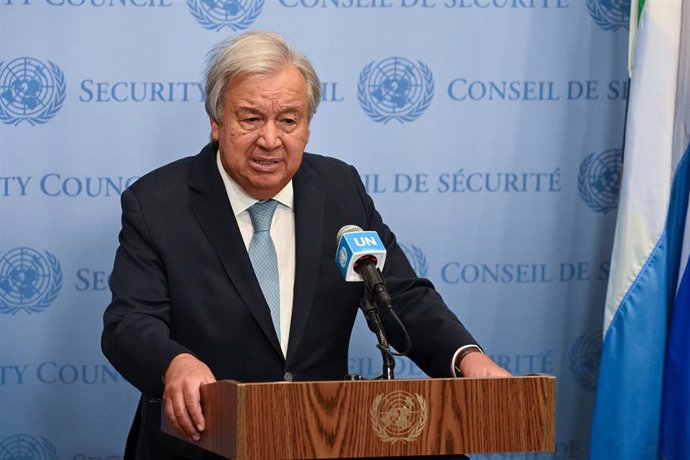 The Secretary-General of the United Nations, António Guterres