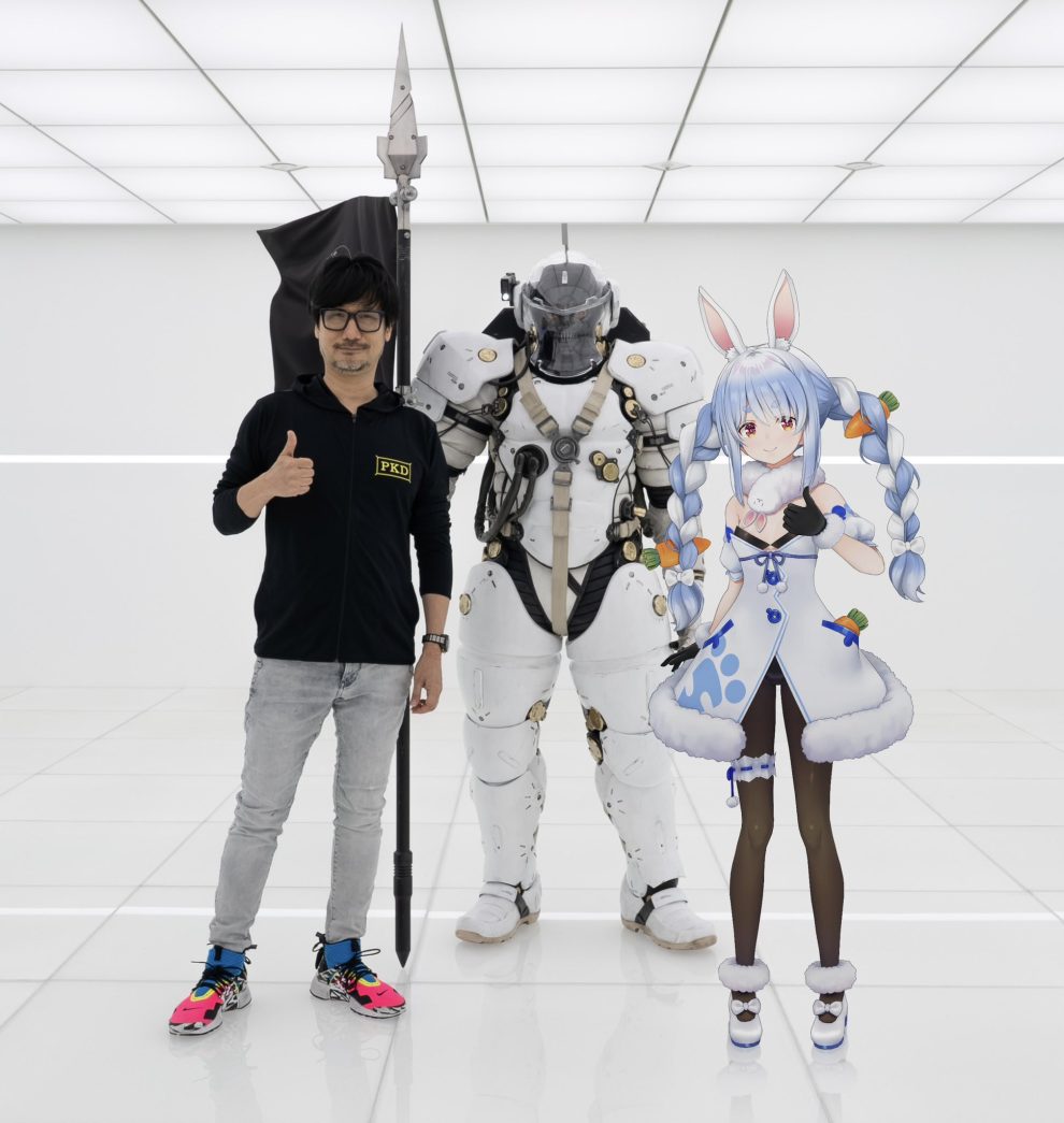 This is how Hideo Kojima boasted about the visit of the VTuber Usada Pekora