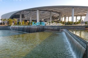 The spectacular Sofi Stadium, shared by NFL teams Los Angeles, the Rams and the Chargers, will host the opening ceremonies of the 2028 Los Angeles Olympic Games and will host the 2026 World Cup.