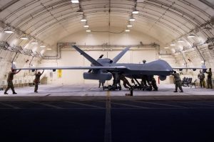 File - An American MQ-9 Reaper drone (file)