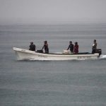 Fishermen return to shore ahead of Hurricane John's arrival in Salina Cruz, Oaxaca state, Mexico, September 23, 2024.