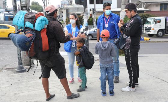 IOM and UNHCR applaud Ecuador's efforts to regularize refugees and migrants from Venezuela