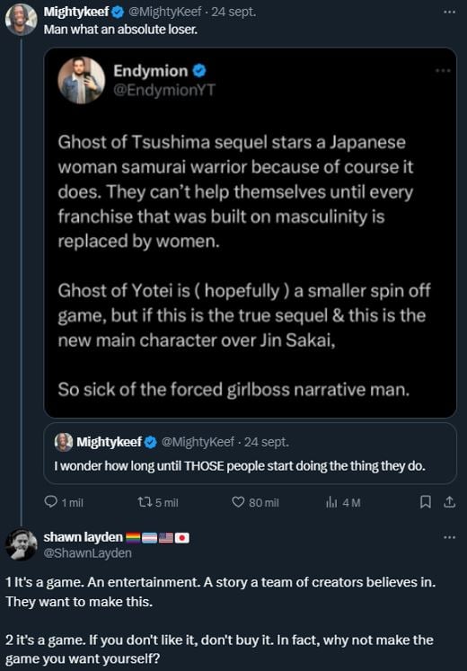 Shawn Layden weighs in on the Ghost of Yotei controversy