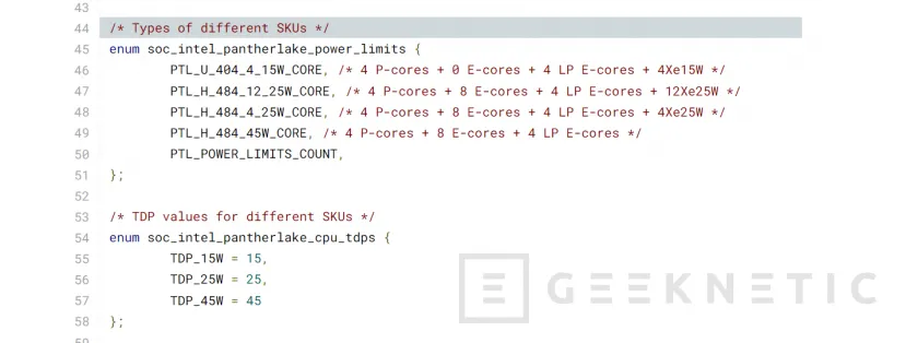 Geeknetic The Intel Panther Lake-H will reach up to 240W in configurations of up to 16 CPU cores and 12 Xe3 for GPU 1