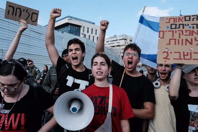 Anti-Netanyahu protests in Jerusalem