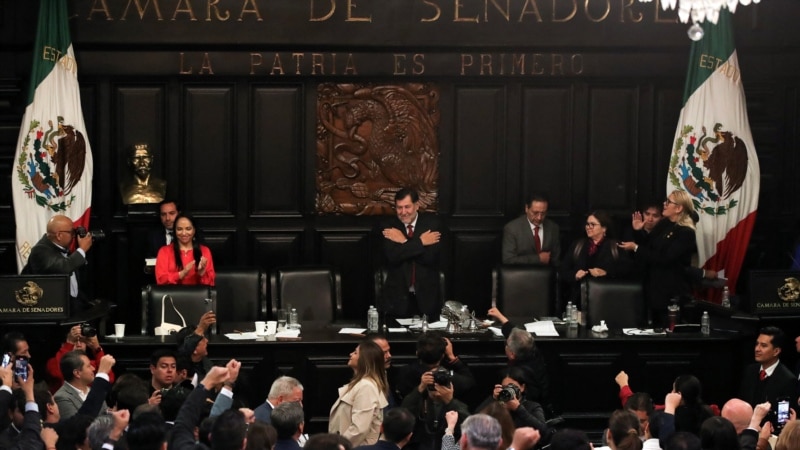 Mexico's Senate approves controversial judicial reform after protesters disrupted