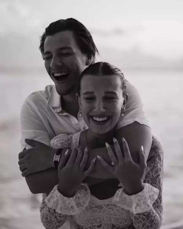 Millie Bobby Brown is engaged to her boyfriend Jake Bongiovi