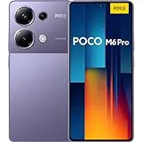 Xiaomi Poco M6 Pro - 12+512GB Smartphone, 6.67” 120Hz FHD+ AMOLED Display, MediaTek Helio G99-Ultra, Triple Camera up to 64MP, 5000mAh, Purple (ES Version)