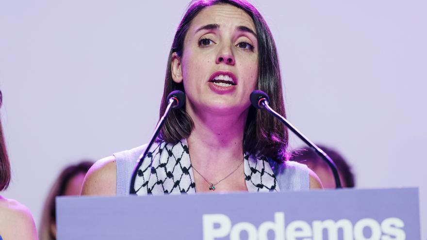 Irene Montero will be the Left's candidate for the presidency of the European Parliament