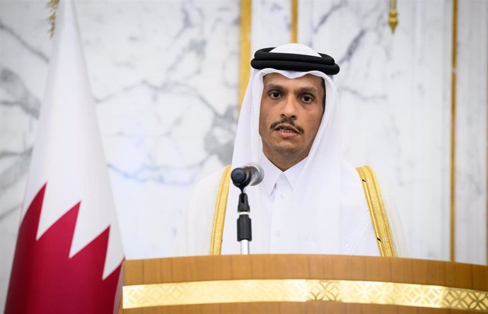 File - Qatari Prime Minister and Foreign Minister Mohamed bin Abdulrahman al Thani (file)