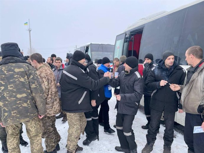 Archive - Ukrainian prisoners of war released by Russia