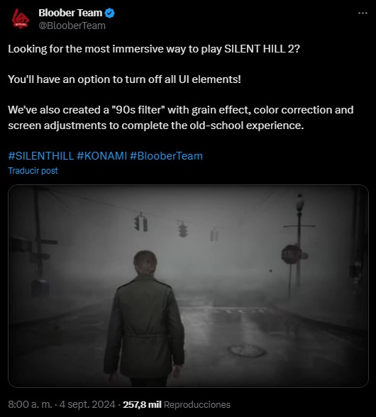 Silent Hill 2 Remake will have options for fans of the games of yesteryear