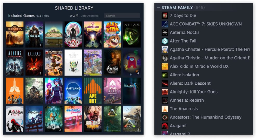 Family Groups are now available on Steam for all users