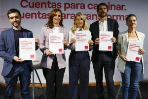 Sumar opens Budget negotiations with the PSOE in search of political focus