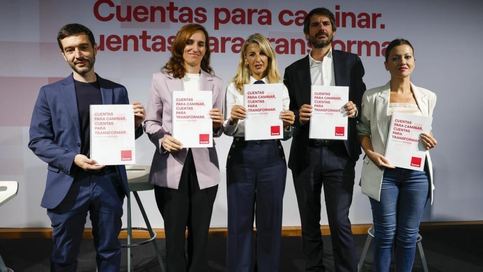 Sumar opens Budget negotiations with the PSOE in search of political focus