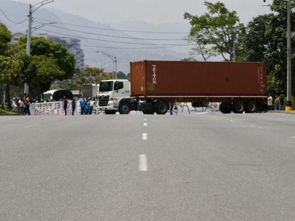 Truckers strike