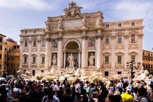 Throwing a coin into the Trevi Fountain will cost two euros for a "unique experience"