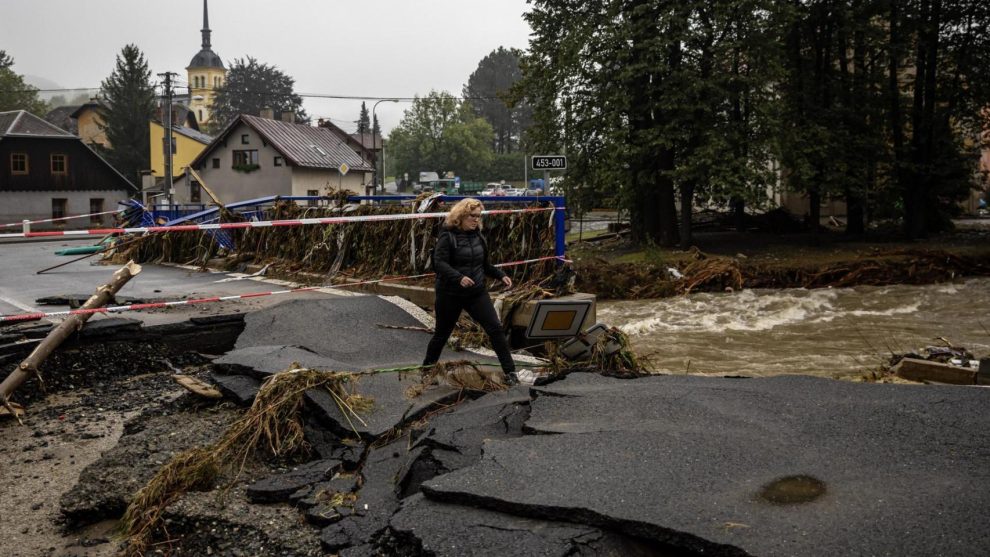 Torrential rains leave 13 dead, missing and thousands evacuated in Central Europe