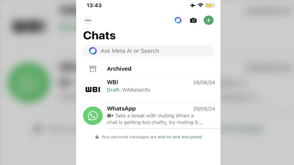 WhatsApp launches drafts to facilitate the management of pending chats