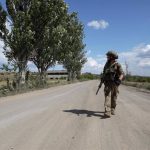 File - Archive image of a serviceman of the Armed Forces of Ukraine