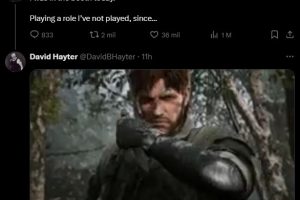 David Hayter hints at his return to Metal Gear Solid