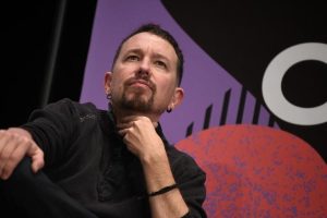 The former general secretary of Podemos, Pablo Iglesias, during the round table 'Is it the end of liberal democracy?' at the closing of the Podemos Autumn University, at the Círculo de Bellas Artes, on October 20, 2024, in Madrid (Spain).